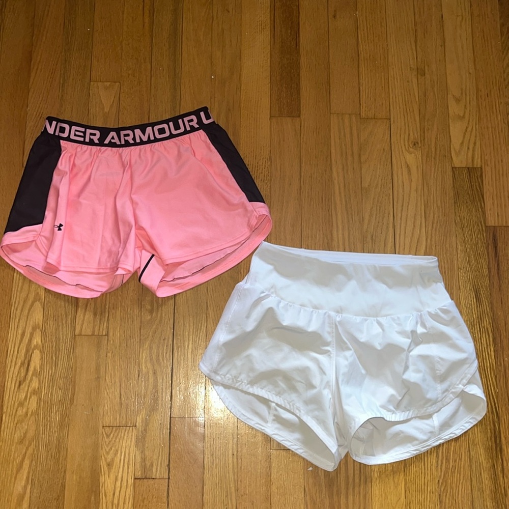 2 pairs of athletic shorts